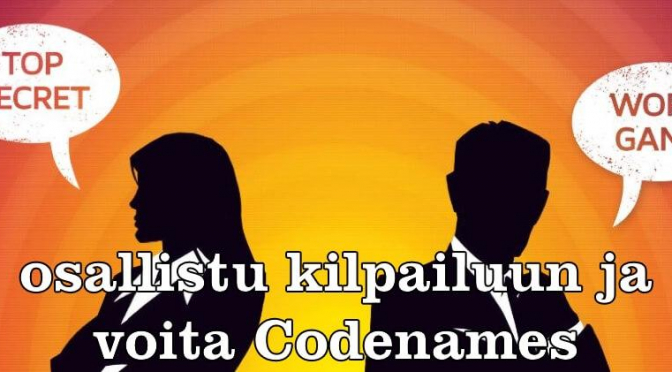 Osallistu Codenames-kilpailuun