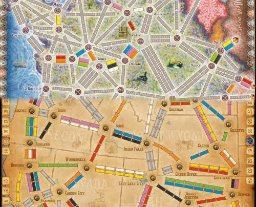 Ticket to Ride: France + Old West