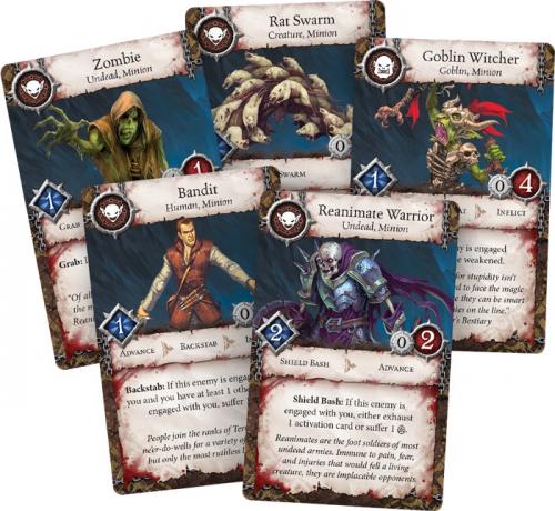 Heroes of Terrinothin kortteja