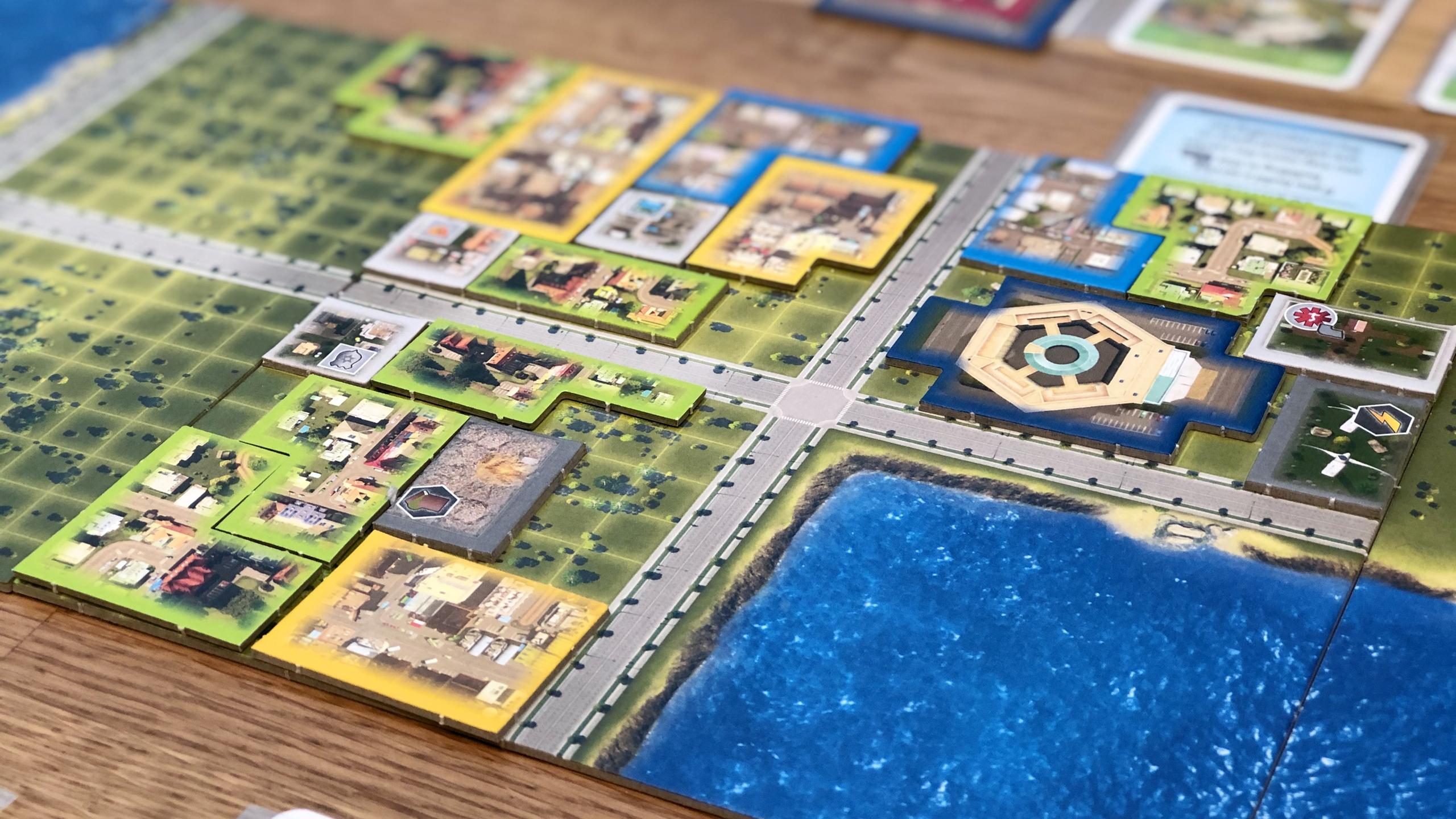 Lähikuvaa Cities: Skylinesin pelilaudasta