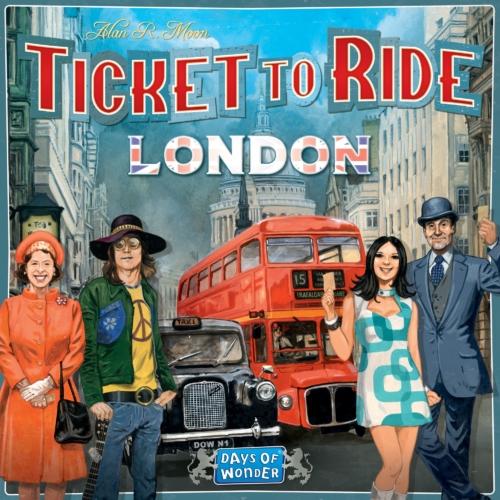 Ticket to Ride: Londonin kansi