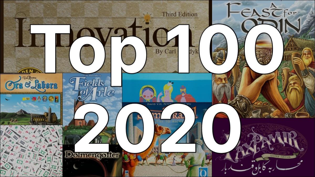 100 parasta peliä vuonna 2020